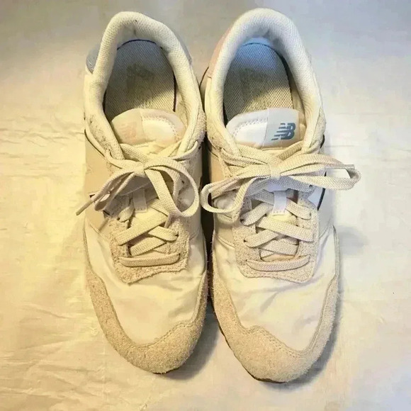New Balance Mens MS237TA Sneakers Tennis Shoes Beige Blue Pink, Size 10 - Picture 5 of 12